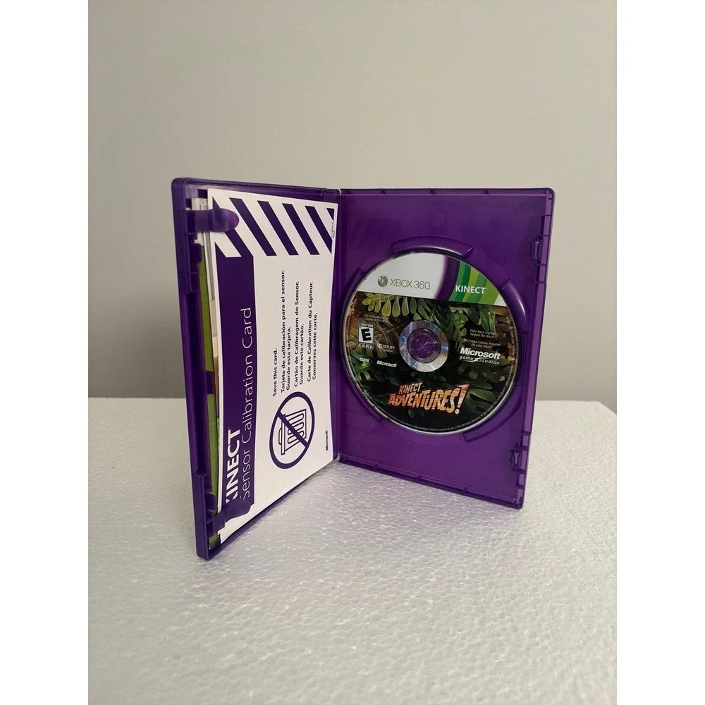 Kinect Adventures For Microsoft Xbox 360 Family Dance Game Kinect